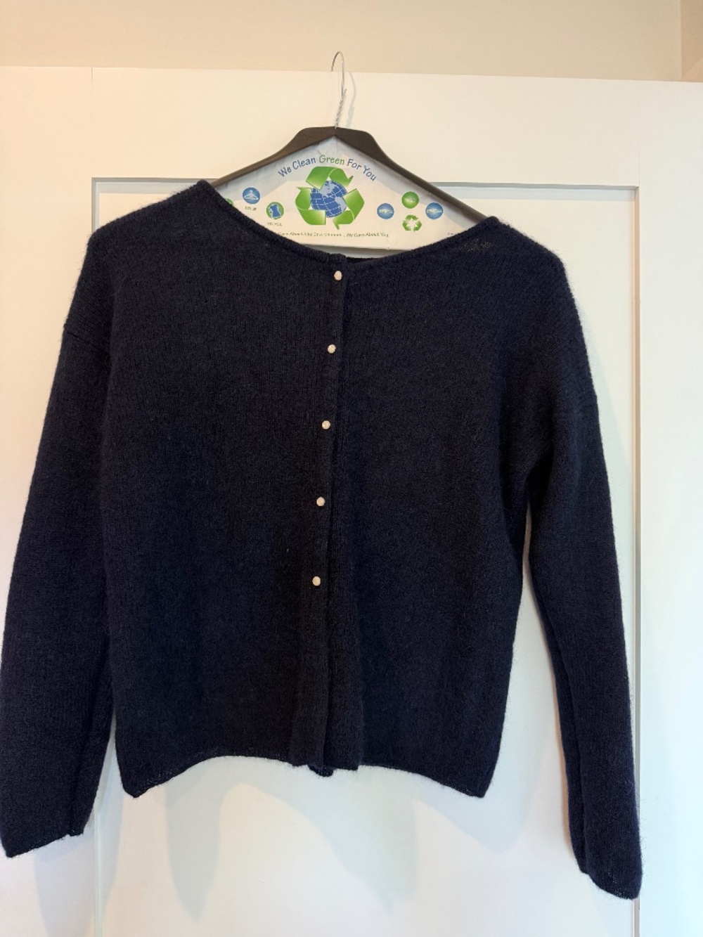 Sezane blue sweater
